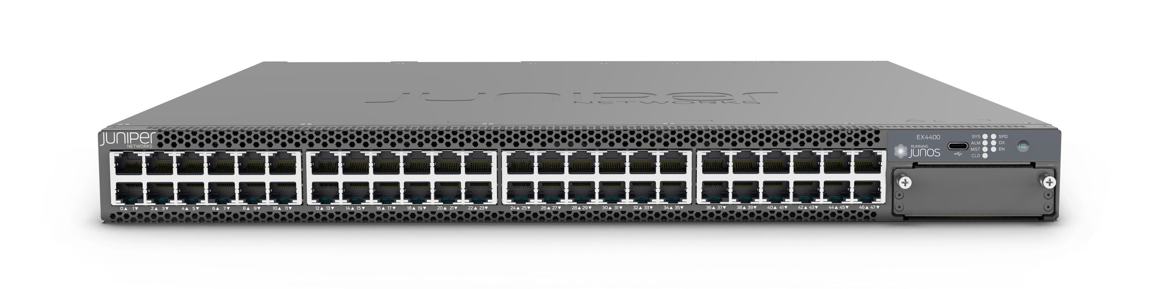 Juniper EX4400-48T 48-Port 1GbE Enterprise Access Switch Juniper EX4400-48T 48-Port 1GbE Enterprise Access Switch